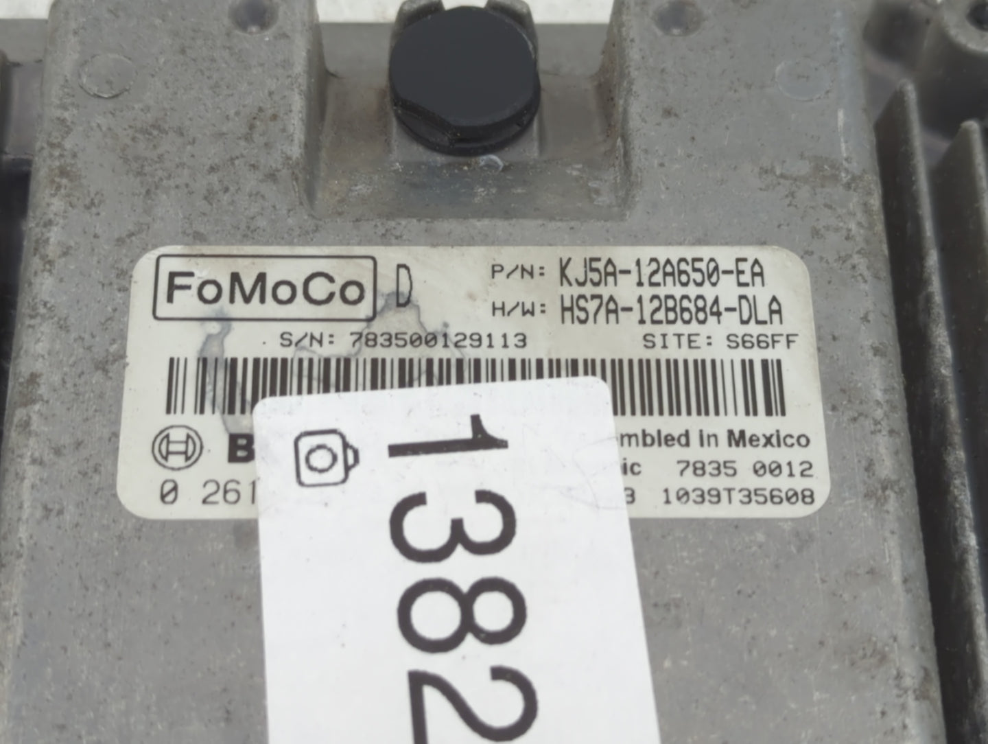 2019 Ford Escape PCM Engine Control Computer ECU ECM PCU OEM P/N:HS74-12B684-DLA KJ5A-12A650-EA Fits Fits 2020 OEM Used Auto