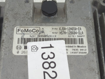 2019 Ford Escape PCM Engine Control Computer ECU ECM PCU OEM P/N:HS74-12B684-DLA KJ5A-12A650-EA Fits Fits 2020 OEM Used Auto Parts
