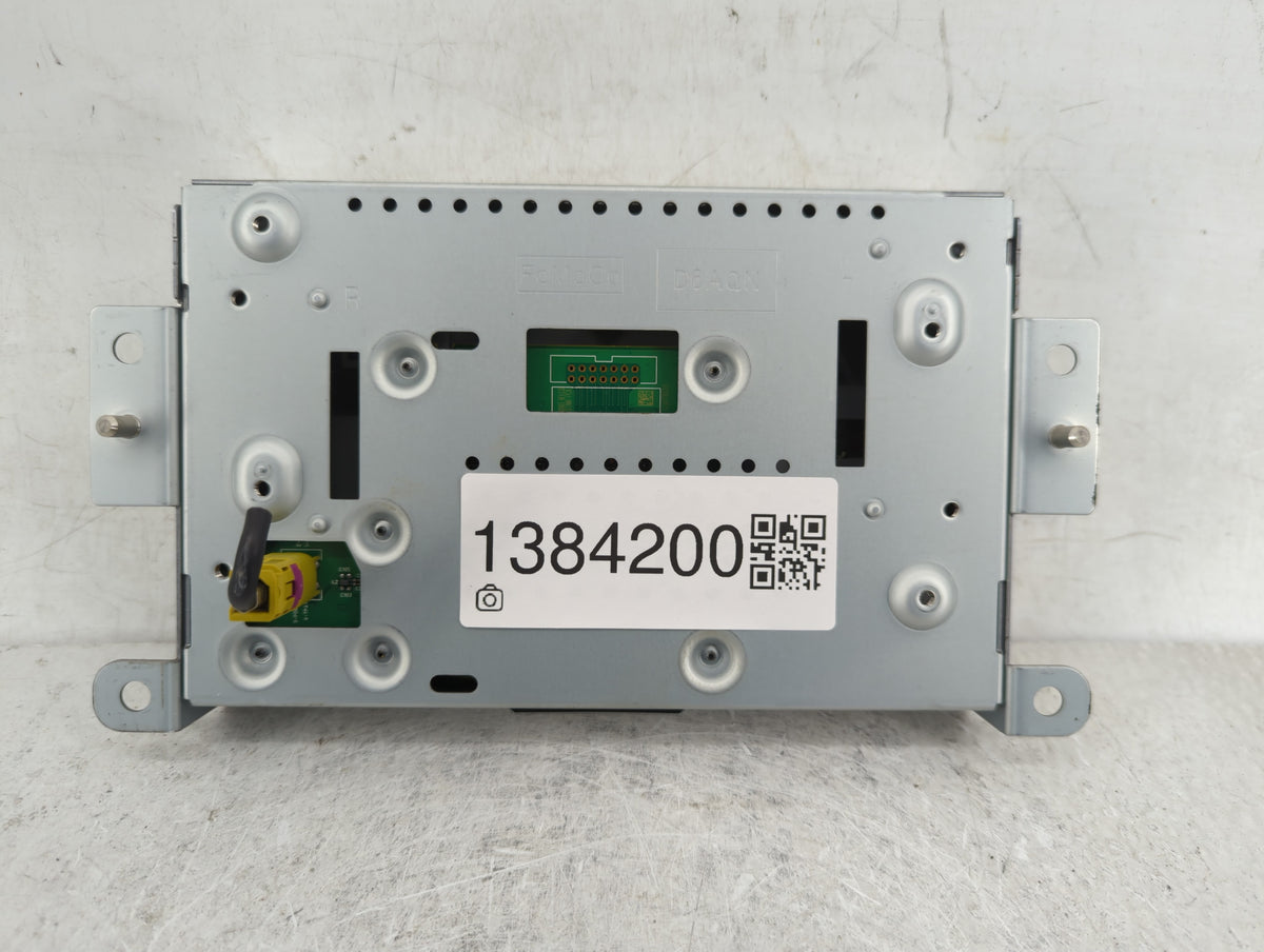 2016-2019 Ford Escape Information Radio Display Screen 1384200 - Oemusedautoparts1.com