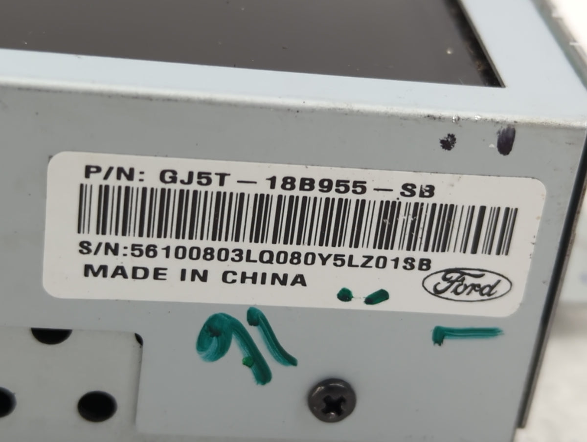 2016-2019 Ford Escape Information Radio Display Screen 1384203 - Oemusedautoparts1.com