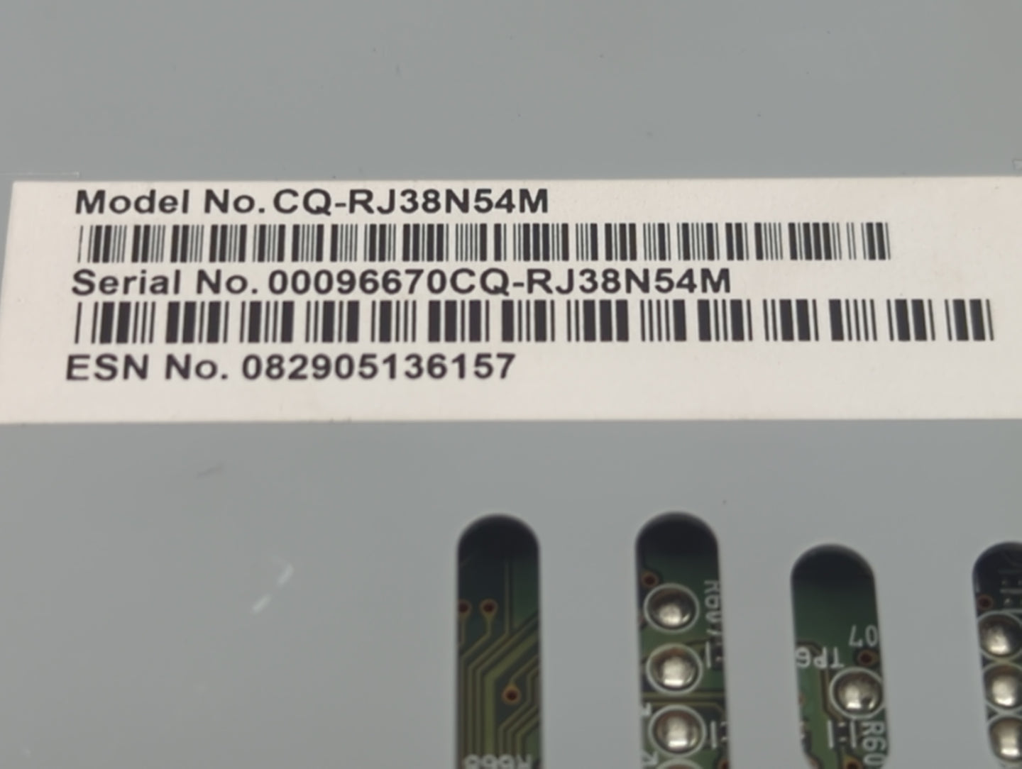 2019 Ford Escape Radio AM FM Cd Player Receiver Replacement P/N:CQ-RJ38N54M Fits OEM Used Auto Parts - Oemusedautoparts1.com