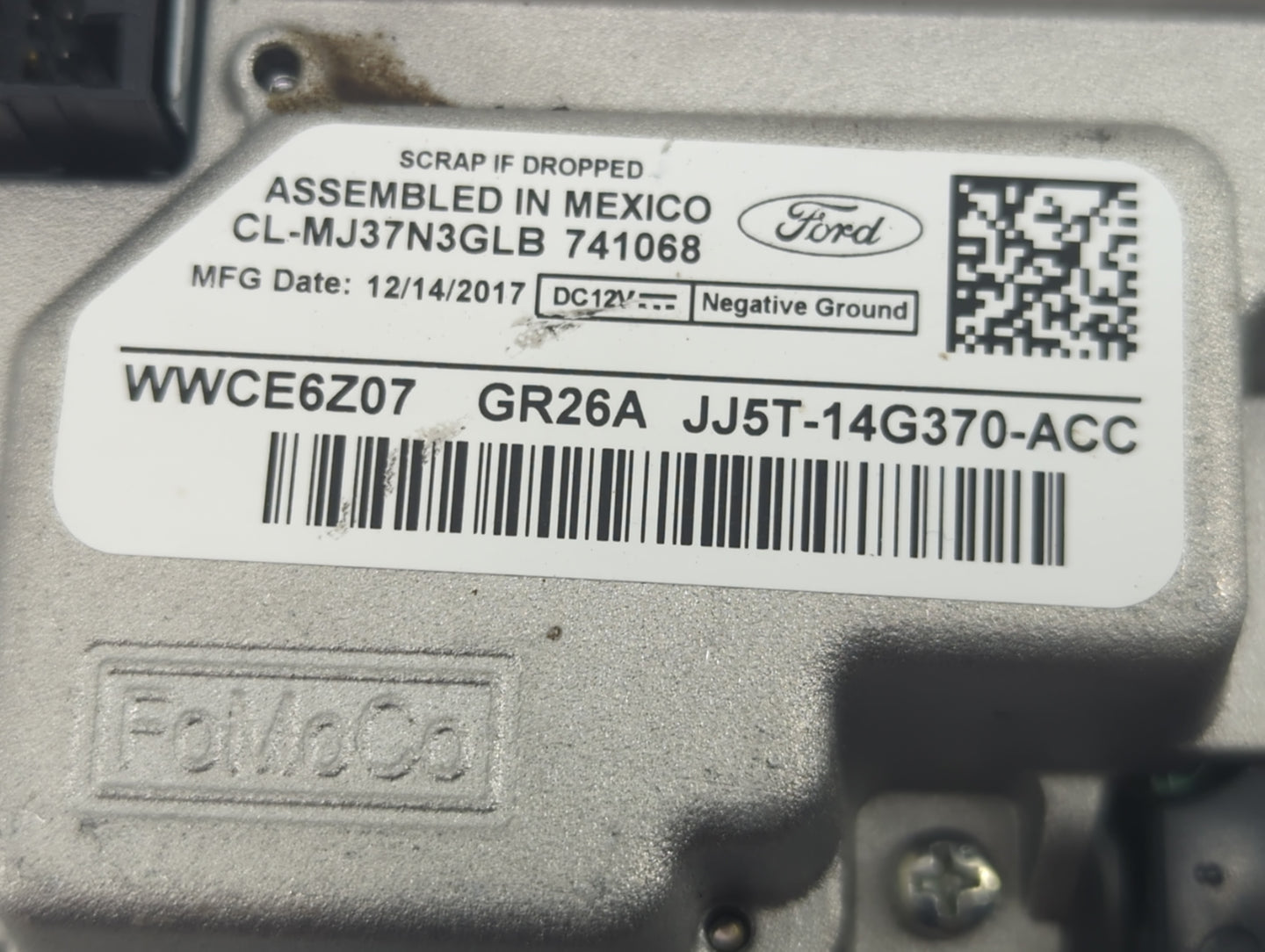 2016-2019 Ford Escape Information Display Screen - Oemusedautoparts1.com