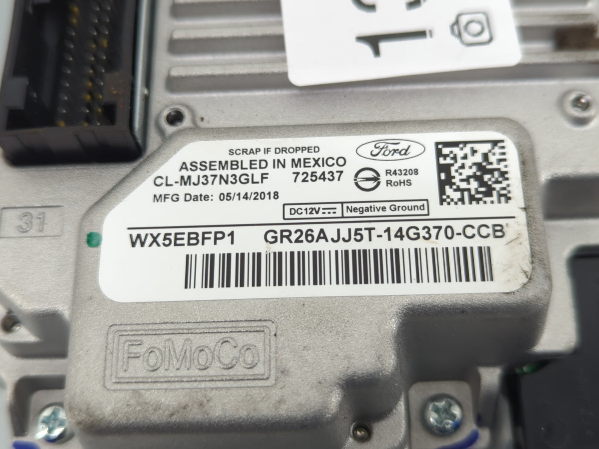 2016-2019 Ford Escape Information Radio Display Screen 1385278 - Oemusedautoparts1.com