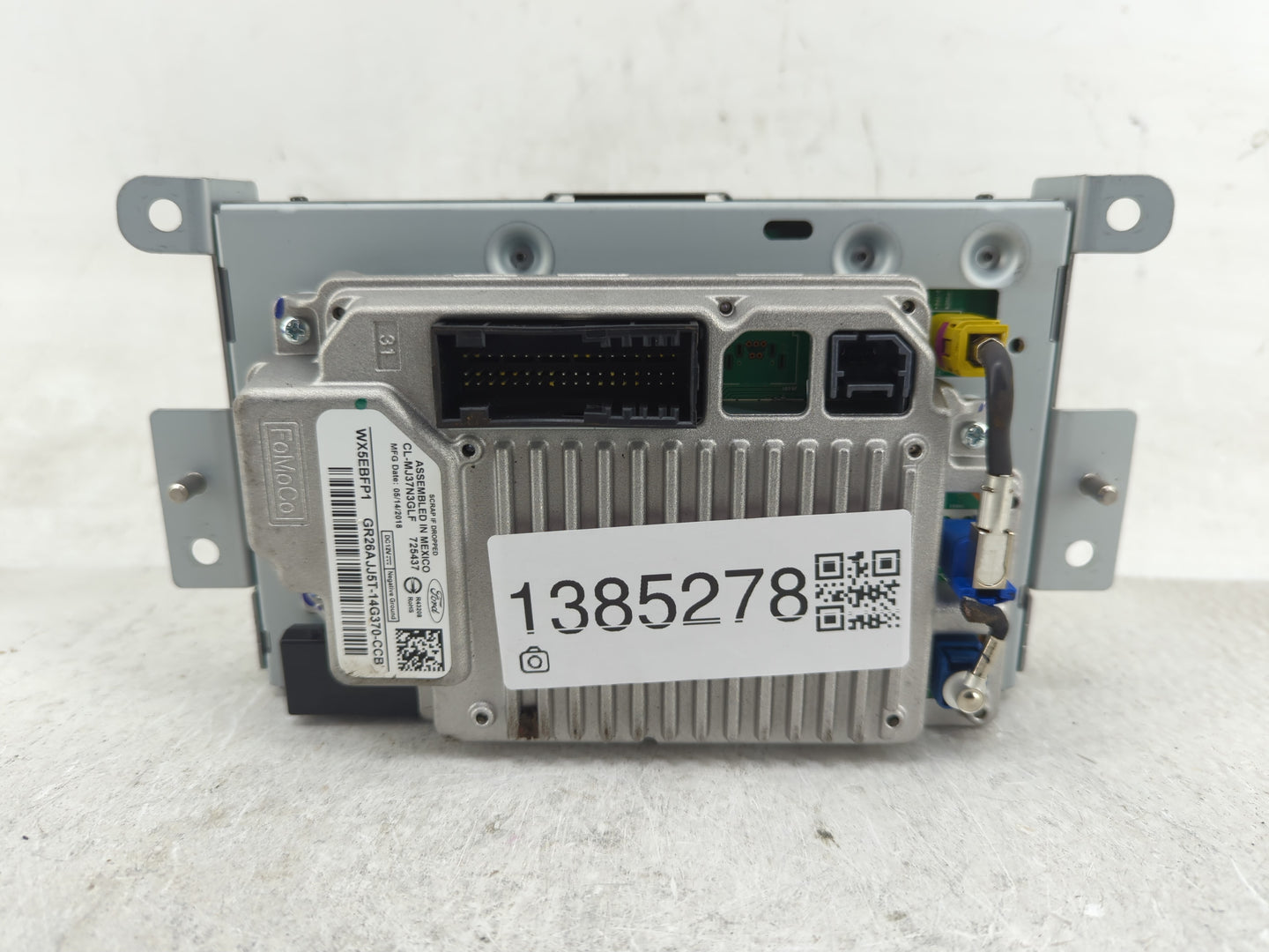2016-2019 Ford Escape Information Display Screen - Oemusedautoparts1.com