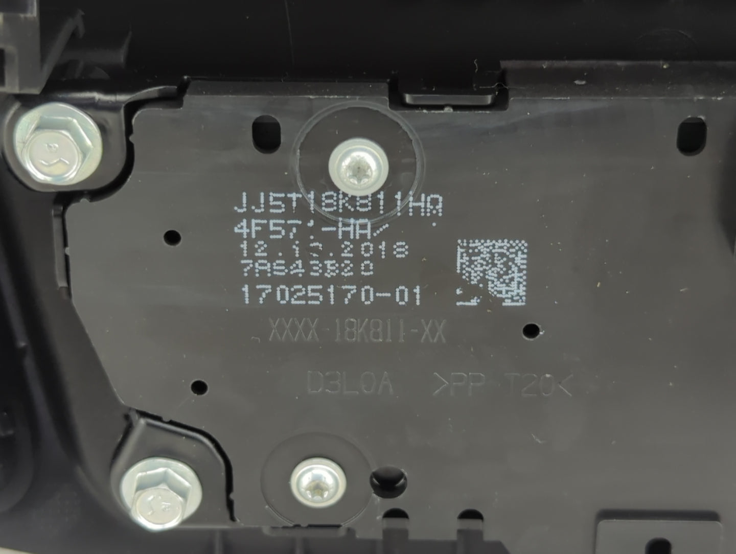 2017-2019 Ford Escape Radio Control Panel - Oemusedautoparts1.com
