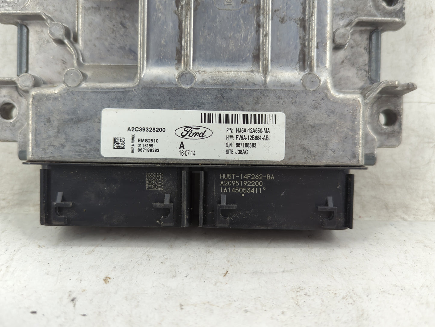 2017-2019 Ford Escape PCM Engine Control Computer ECU ECM PCU OEM P/N:HU5T-14F262-BA HJ5A-12A650-MA Fits Fits 2017 2018 2019