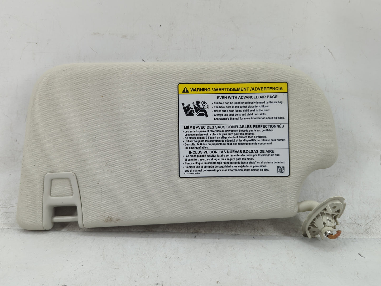 2013-2019 Ford Escape Sun Visor Shade Replacement Passenger Right Mirror Fits Fits 2013 2014 2015 2016 2017 2018 2019 OEM Us
