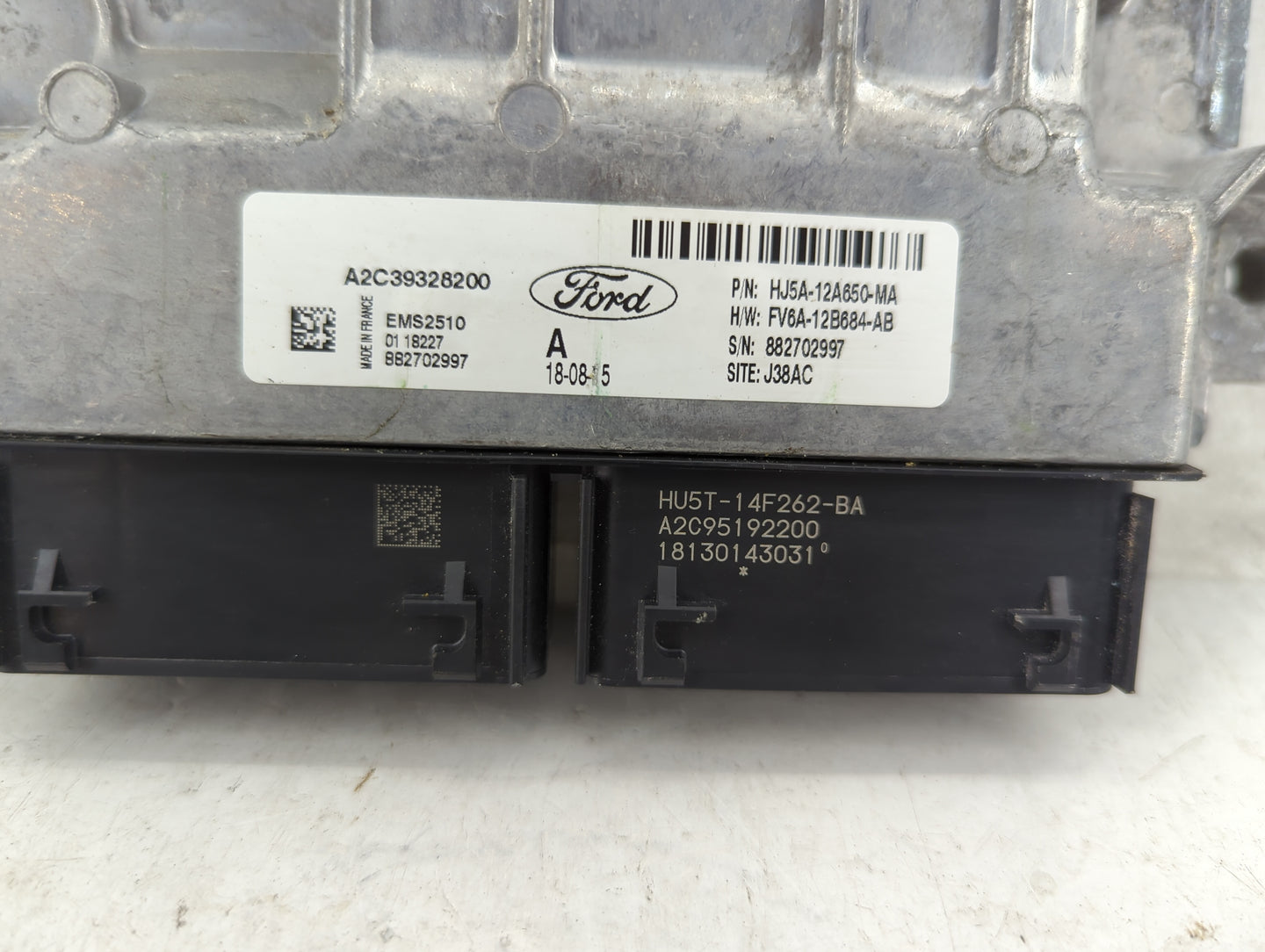 2017-2019 Ford Escape PCM Engine Control Computer ECU ECM PCU OEM P/N:HU5T-14F2620-BA FV6A-12B684-AB Fits Fits 2017 2018 201