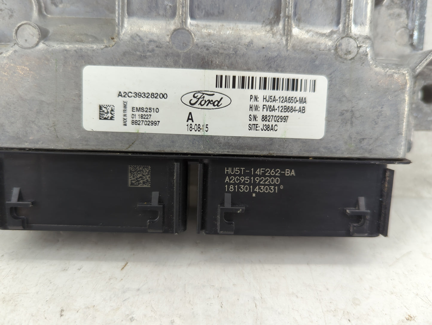 2017-2019 Ford Escape PCM Engine Control Computer ECU ECM PCU OEM P/N:HU5T-14F2620-BA FV6A-12B684-AB Fits Fits 2017 2018 201