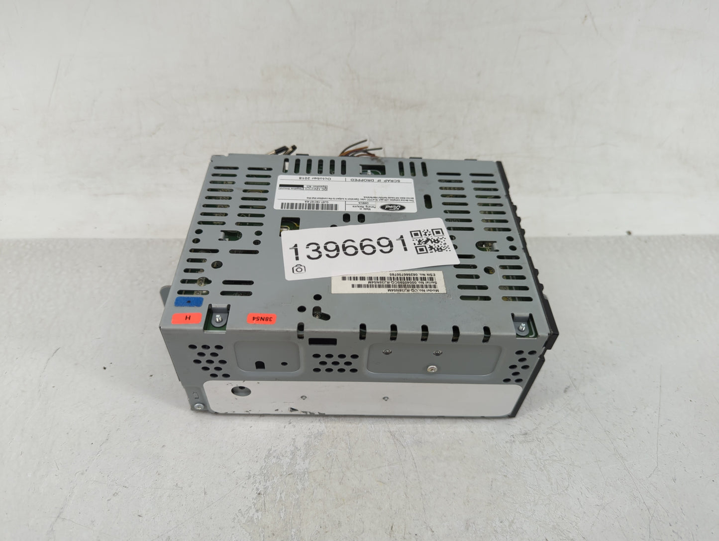 2019 Ford Escape Radio AM FM Cd Player Receiver Replacement P/N:GJ5T-19C107-KA Fits OEM Used Auto Parts - Oemusedautoparts1.