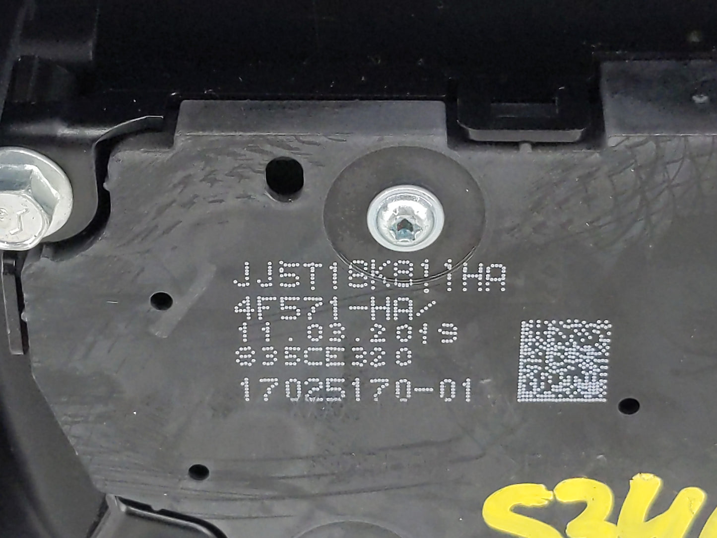 2017-2019 Ford Escape Radio Control Panel Black - Oemusedautoparts1.com