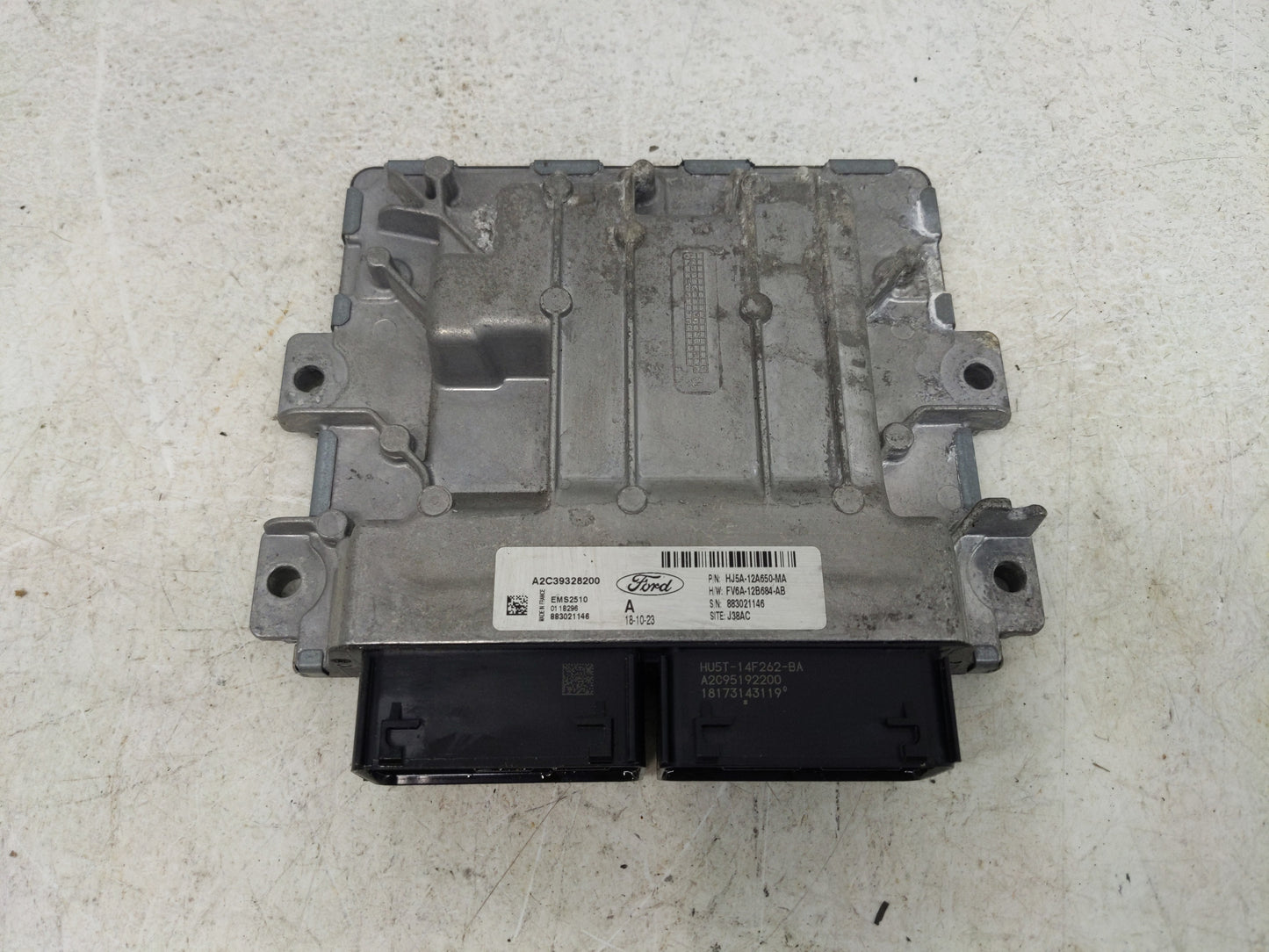 2017-2019 Ford Escape PCM Engine Control Computer ECU ECM PCU OEM P/N:HU5T-14F262-BA HJ5A-12A650-MA Fits Fits 2017 2018 2019