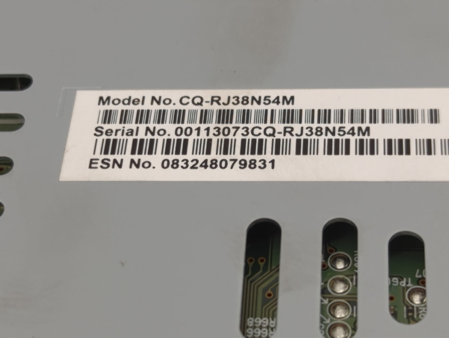 2019 Ford Escape Radio AM FM Cd Player Receiver Replacement Fits OEM Used Auto Parts - Oemusedautoparts1.com