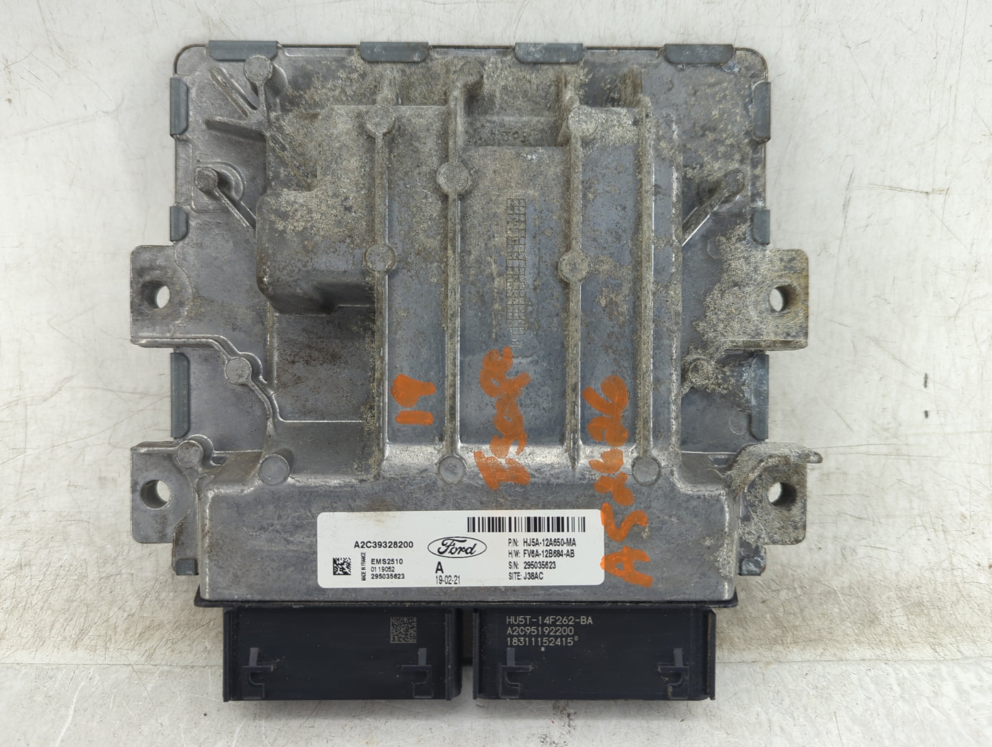 2017-2019 Ford Escape PCM Engine Control Computer ECU ECM PCU OEM P/N:HJ5A-12A650-MA FV6A-12B684-AB Fits Fits 2017 2018 2019