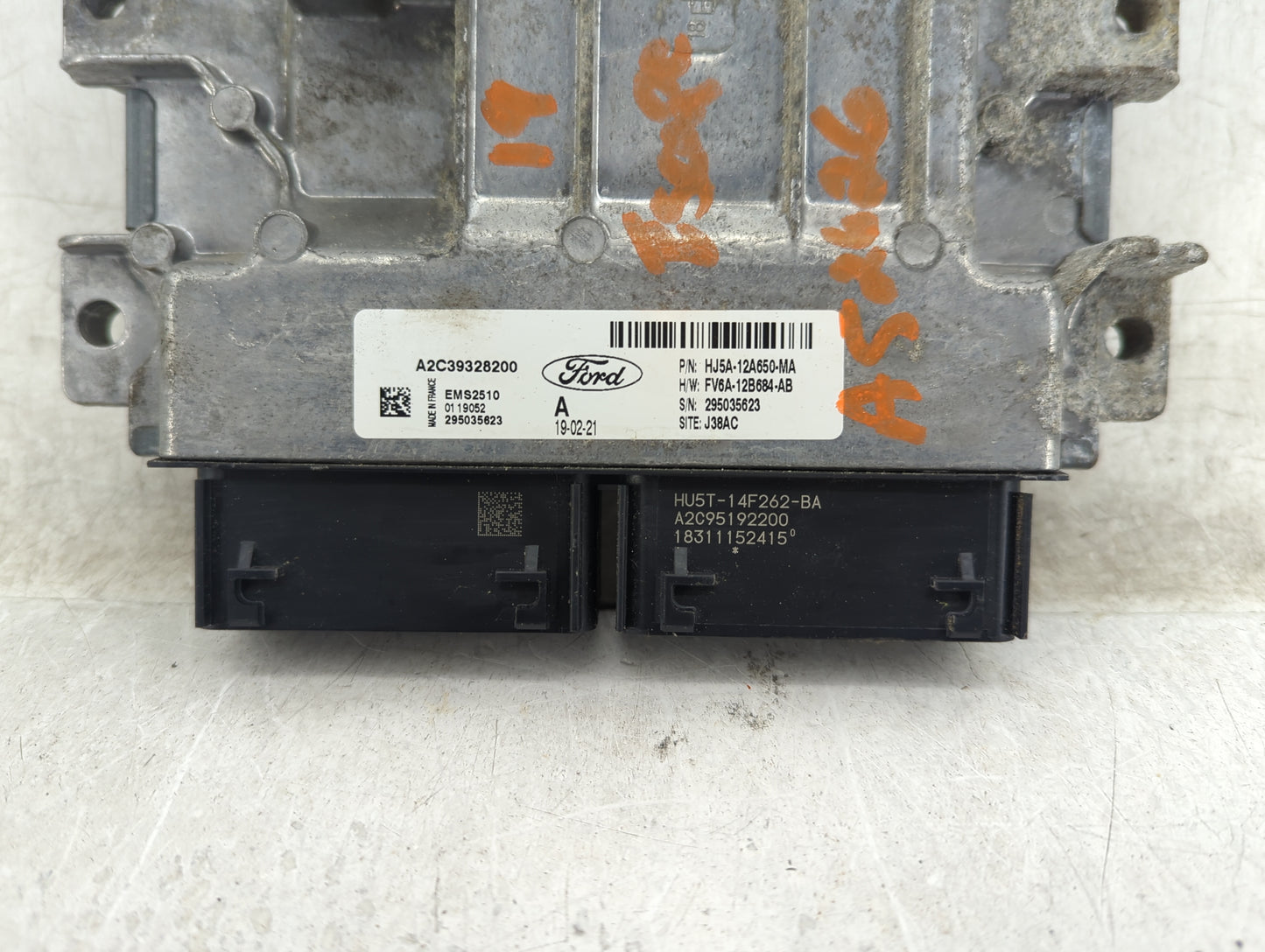 2017-2019 Ford Escape PCM Engine Control Computer ECU ECM PCU OEM P/N:HJ5A-12A650-MA FV6A-12B684-AB Fits Fits 2017 2018 2019