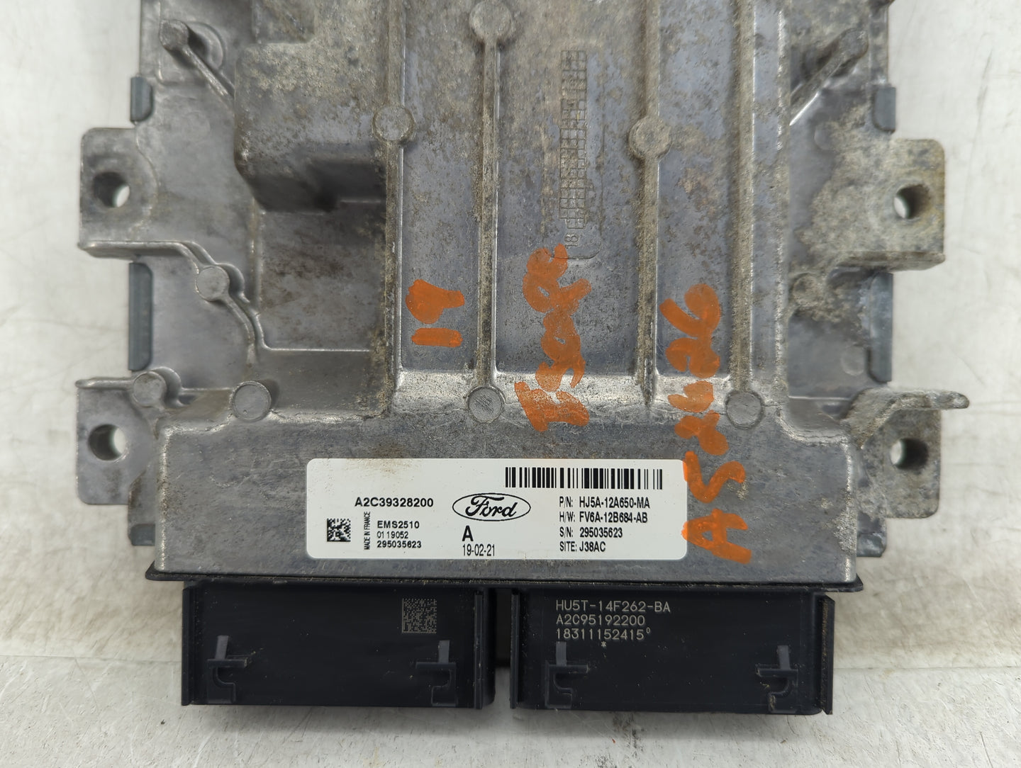 2017-2019 Ford Escape PCM Engine Control Computer ECU ECM PCU OEM P/N:HJ5A-12A650-MA FV6A-12B684-AB Fits Fits 2017 2018 2019
