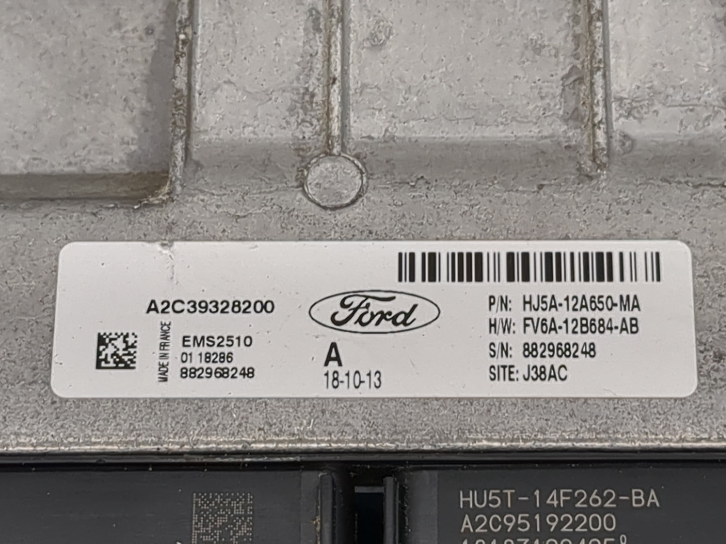 2017-2019 Ford Escape PCM Engine Control Computer ECU ECM PCU OEM P/N:HJ5A-12A650-MA FV6A-12B684-AB Fits Fits 2017 2018 2019