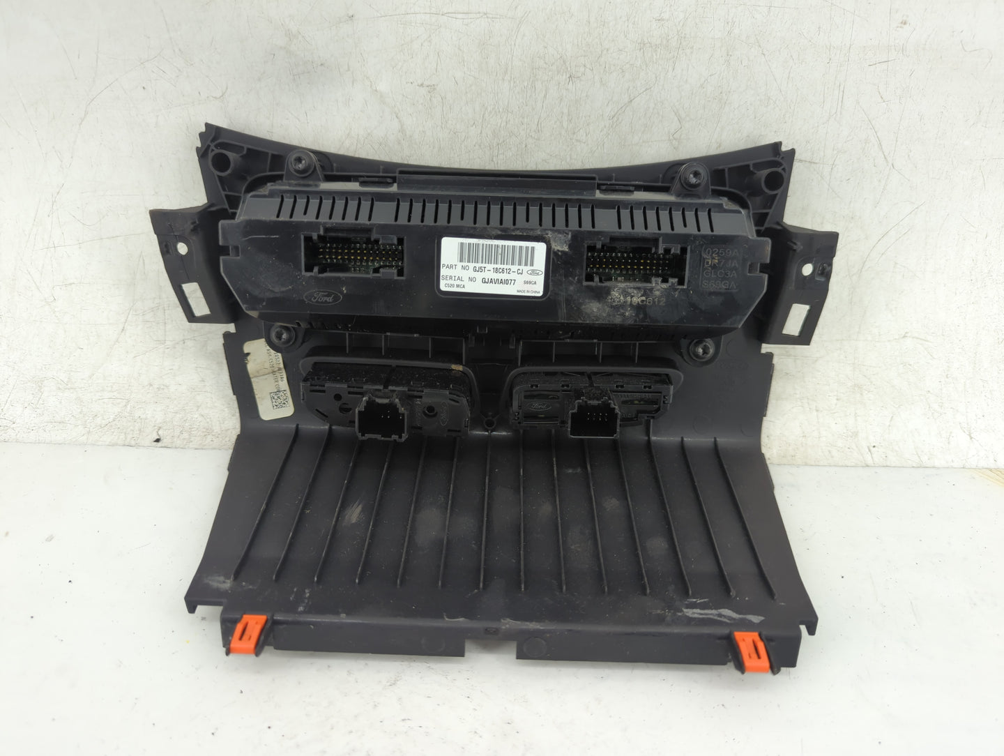 2018-2019 Ford Escape Climate Control Module Temperature AC/Heater Replacement P/N:GJ5T-18C612-CJ Fits Fits 2018 2019 OEM Us
