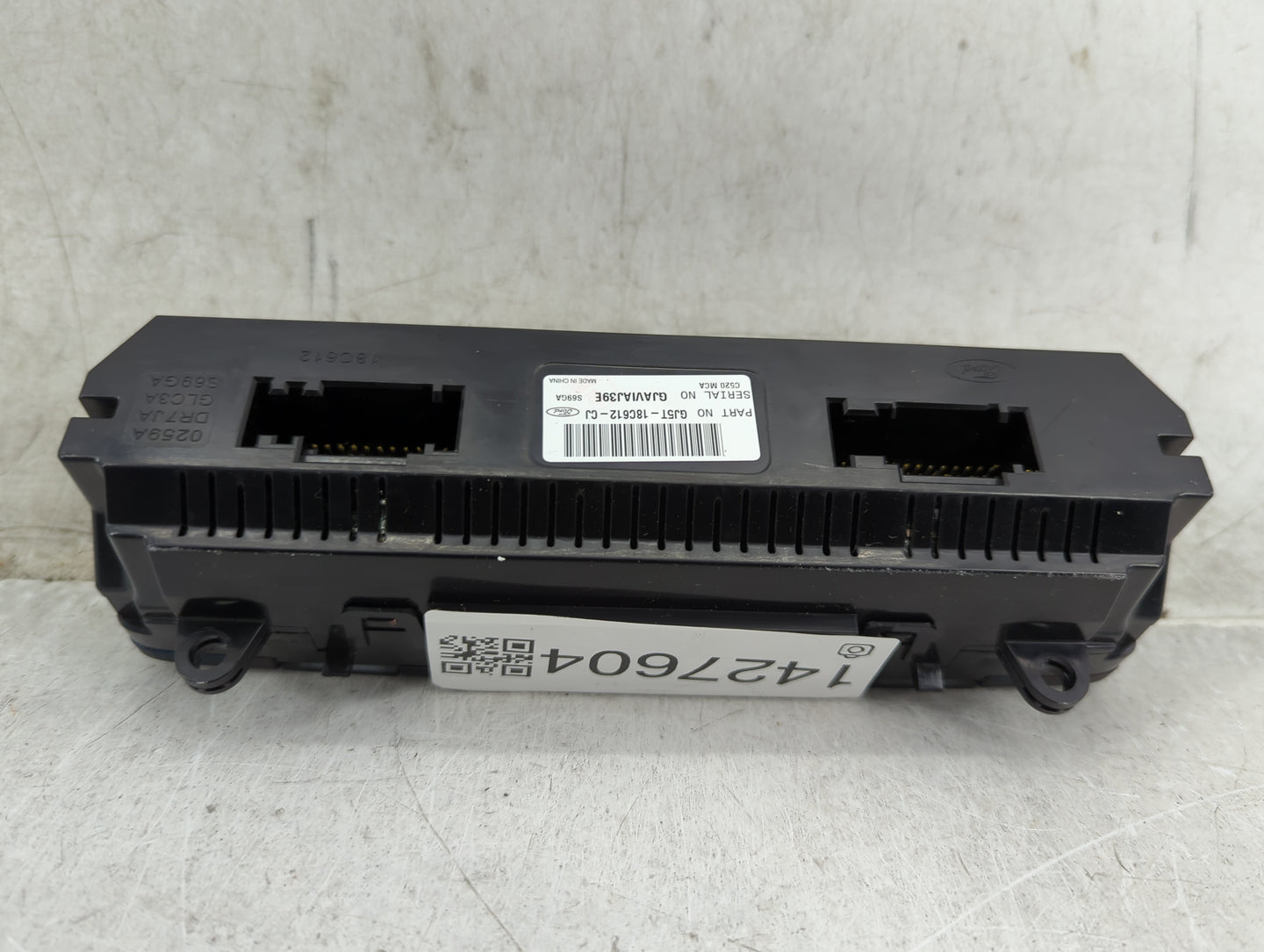 2018-2019 Ford Escape Climate Control Module Temperature AC/Heater Replacement P/N:GJ5T-18C612-CJ Fits Fits 2018 2019 OEM Us