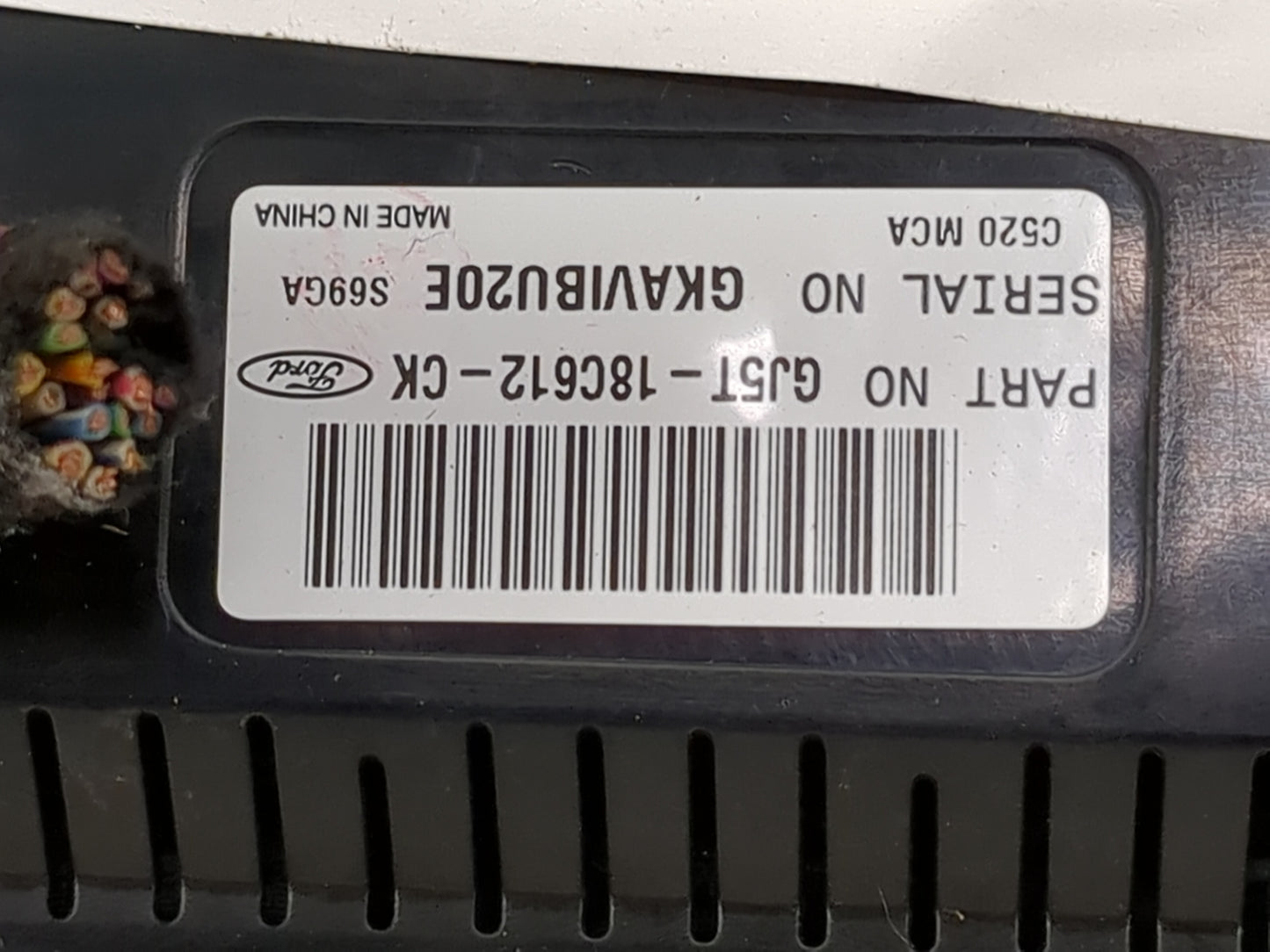 2018-2019 Ford Escape Climate Control Module Temperature AC/Heater Replacement P/N:GJ5T-18C612-CK Fits Fits 2018 2019 OEM Us