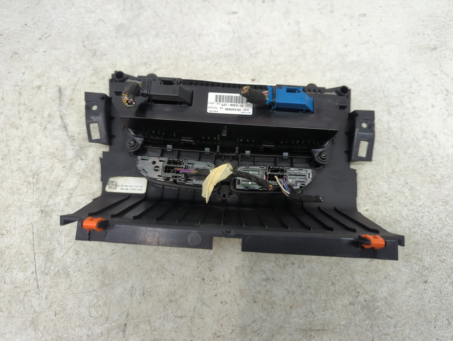 2018-2019 Ford Escape Climate Control Module Temperature AC/Heater Replacement P/N:GJ5T-18C612-CK Fits Fits 2018 2019 OEM Us