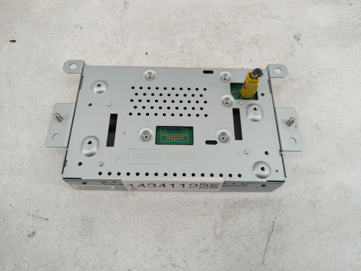 2016-2019 Ford Escape Information Radio Display Screen Black - Oemusedautoparts1.com
