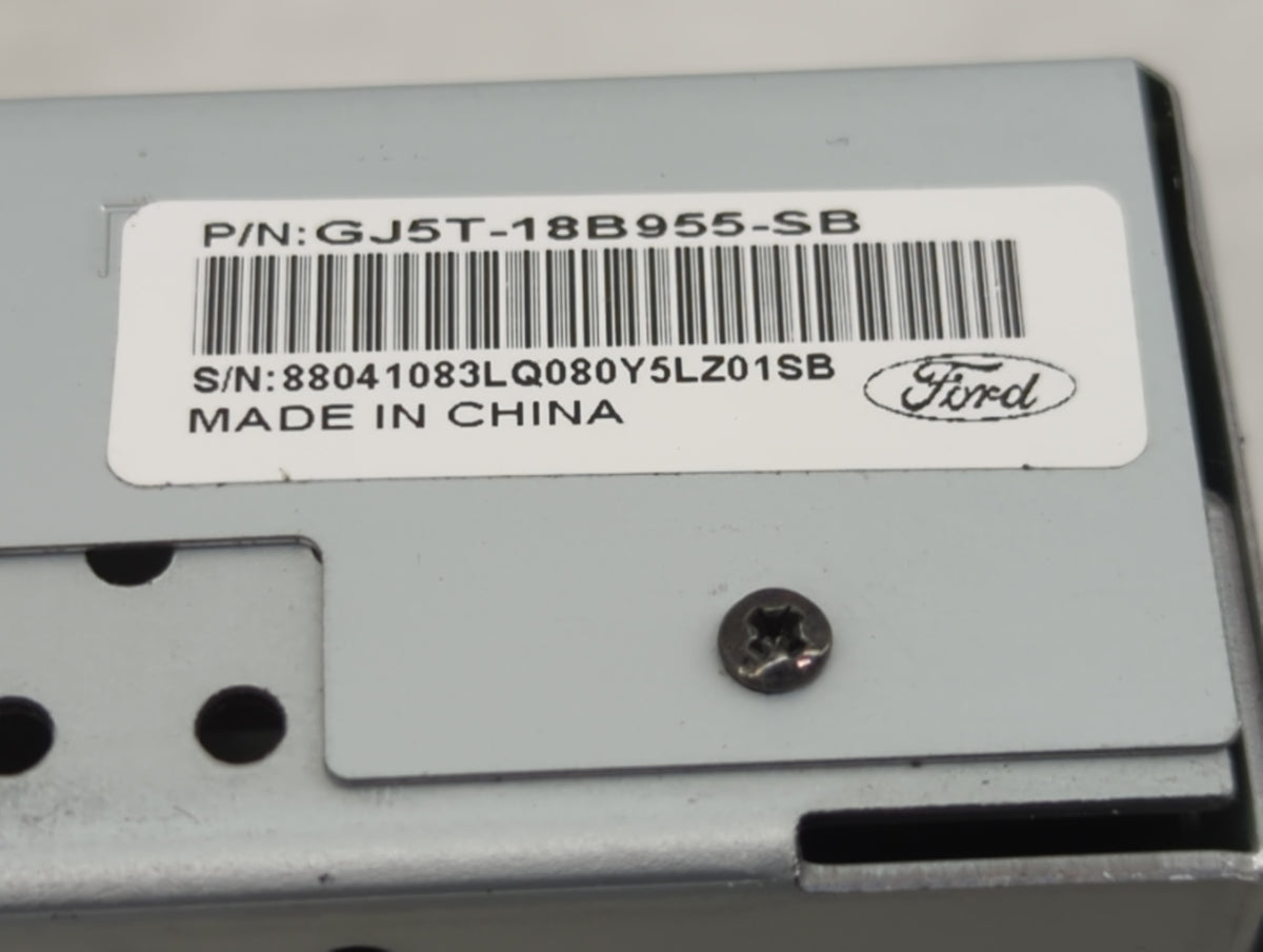 2016-2019 Ford Escape Information Radio Display Screen Black - Oemusedautoparts1.com