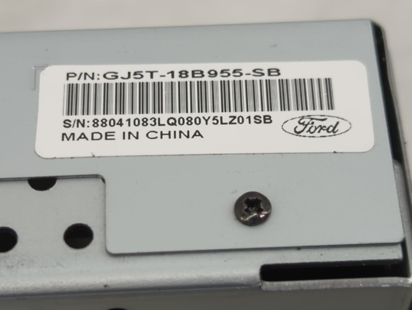 2016-2019 Ford Escape Information Display Screen Black - Oemusedautoparts1.com