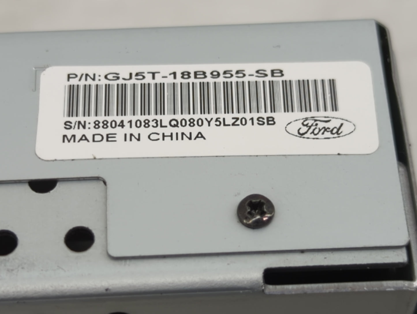 2016-2019 Ford Escape Information Display Screen Black - Oemusedautoparts1.com