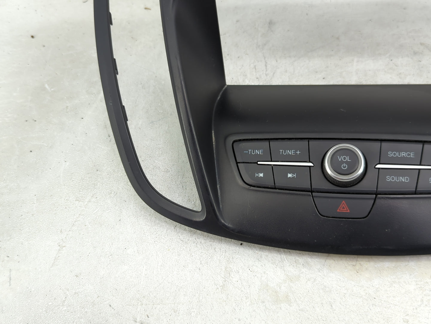 2017-2019 Ford Escape Radio Control Panel Black - Oemusedautoparts1.com