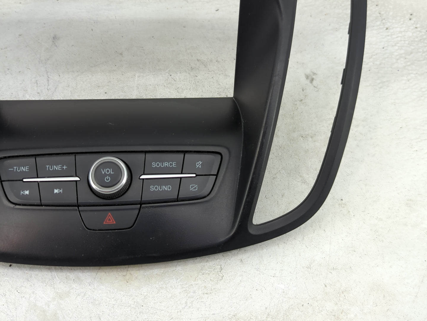 2017-2019 Ford Escape Radio Control Panel Black - Oemusedautoparts1.com
