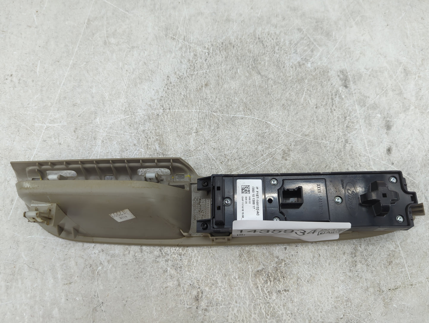 2017-2019 Ford Escape Master Power Window Switch Replacement Driver Side Left P/N:F1ET-14A132-AC Fits OEM Used Auto Parts - 