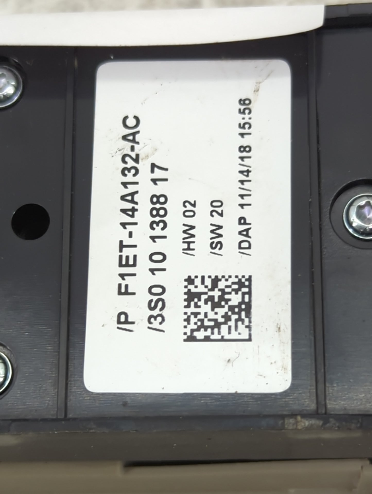 2017-2019 Ford Escape Master Power Window Switch Replacement Driver Side Left P/N:F1ET-14A132-AC Fits OEM Used Auto Parts - 