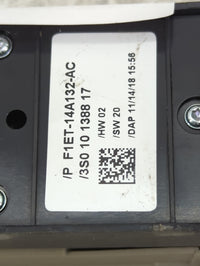 2017-2019 Ford Escape Master Power Window Switch Replacement Driver Side Left P/N:F1ET-14A132-AC Fits OEM Used Auto Parts - 