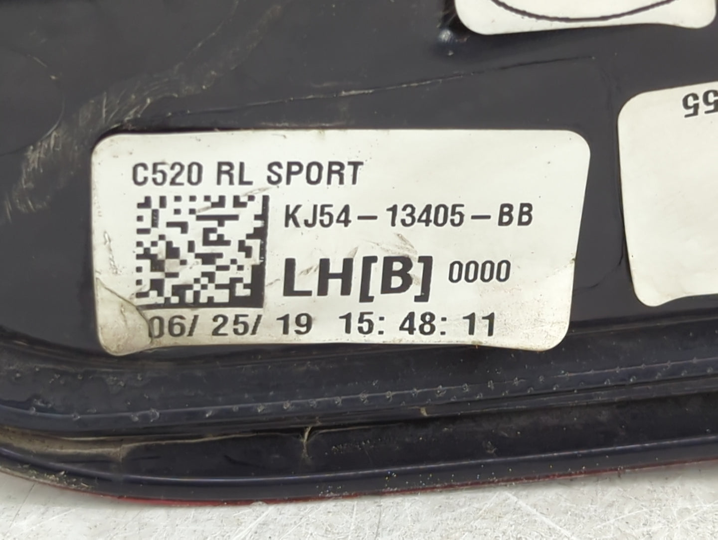 2019 Ford Escape Tail Light Assembly Driver Left OEM P/N:KJ54-13405-BB Fits OEM Used Auto Parts - Oemusedautoparts1.com