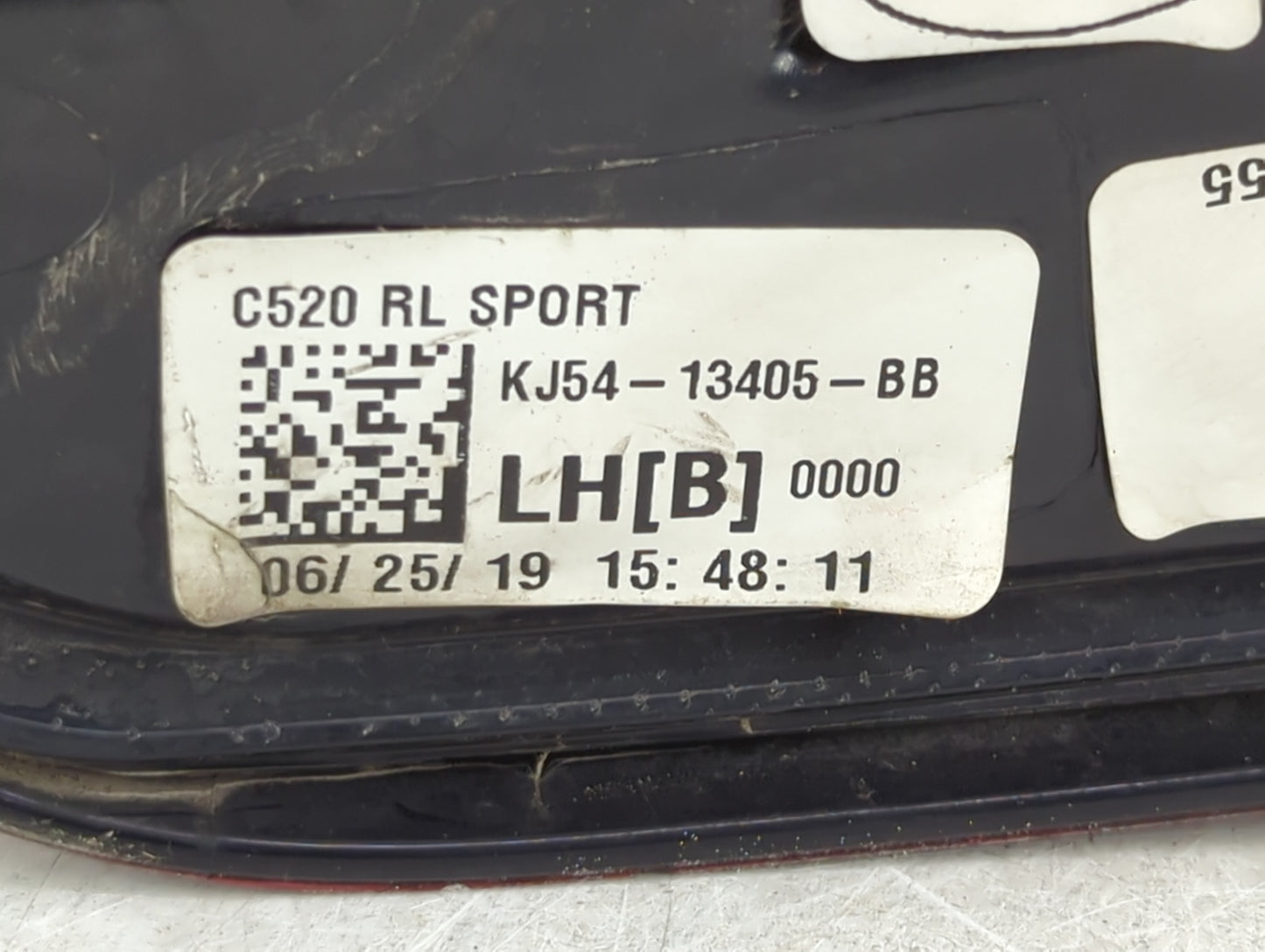 2019 Ford Escape Tail Light Assembly Driver Left OEM P/N:KJ54-13405-BB Fits OEM Used Auto Parts - Oemusedautoparts1.com