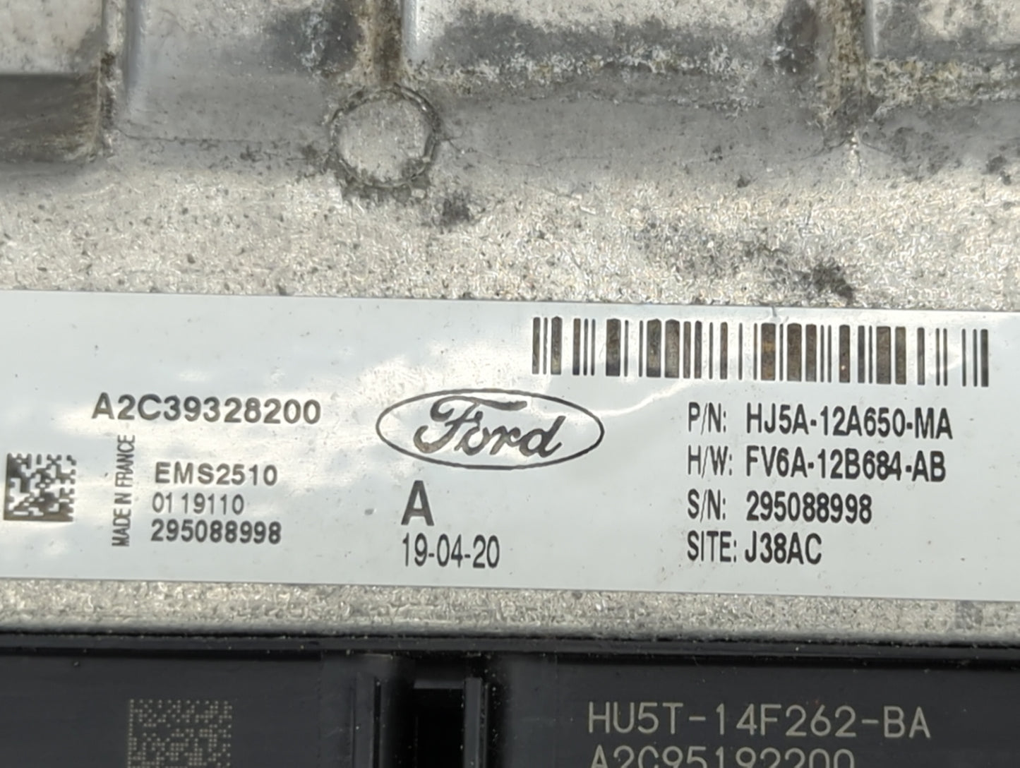 2017-2019 Ford Escape PCM Engine Control Computer ECU ECM PCU OEM P/N:HJ5A-12A650-MA FV6A-12B684-AB Fits Fits 2017 2018 2019