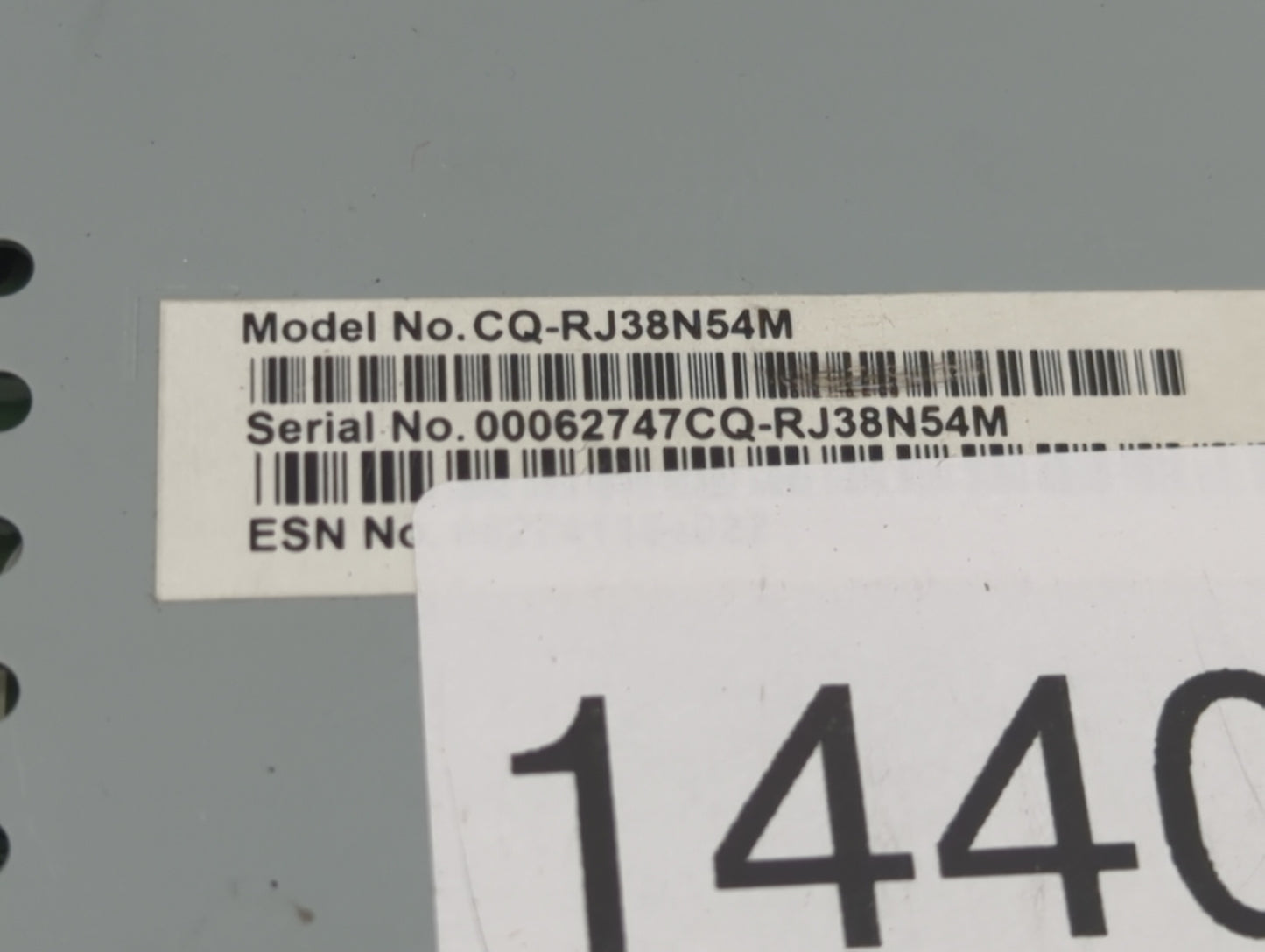 2017-2019 Ford Escape Radio AM FM Cd Player Receiver Replacement Fits Fits 2017 2018 2019 OEM Used Auto Parts - Oemusedautop