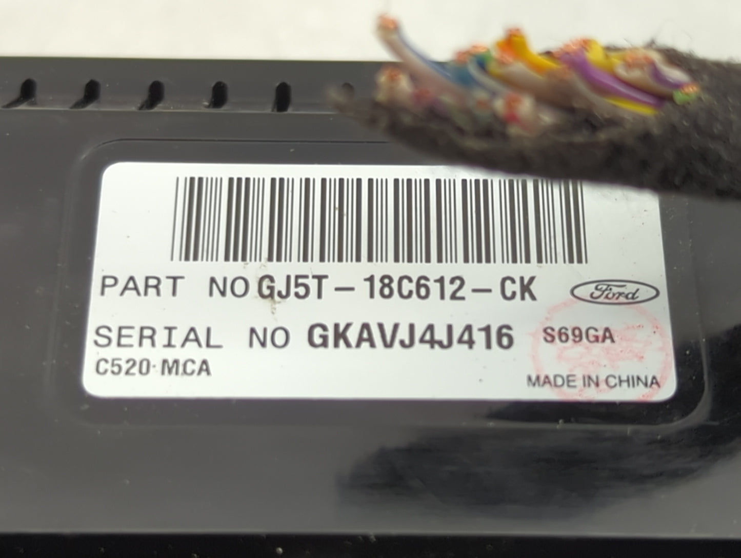 2018-2019 Ford Escape Climate Control Module Temperature AC/Heater Replacement P/N:GJ5T-18C612-CK Fits Fits 2018 2019 OEM Us