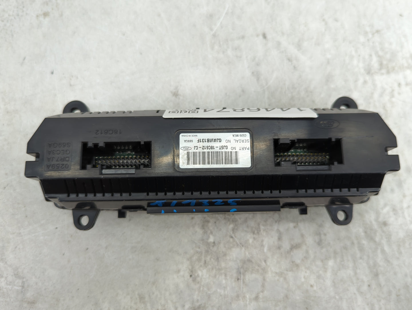 2018-2019 Ford Escape Climate Control Module Temperature AC/Heater Replacement P/N:GJ5T-18C612-CJ Fits Fits 2018 2019 OEM Us