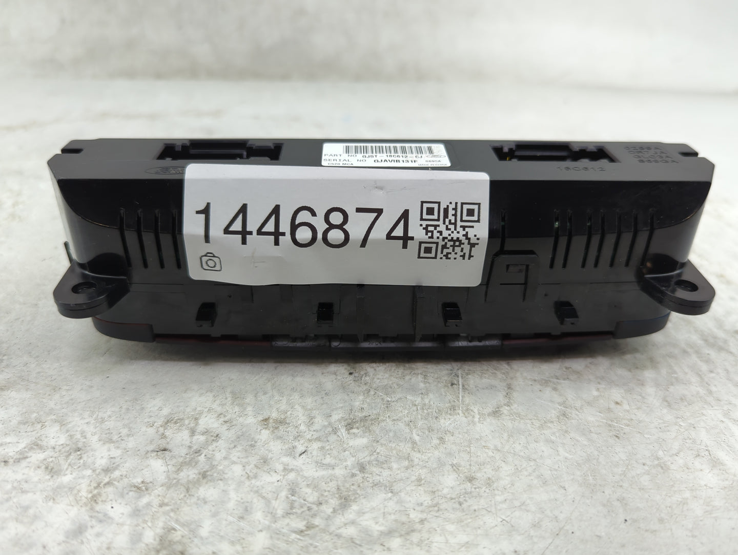 2018-2019 Ford Escape Climate Control Module Temperature AC/Heater Replacement P/N:GJ5T-18C612-CJ Fits Fits 2018 2019 OEM Us