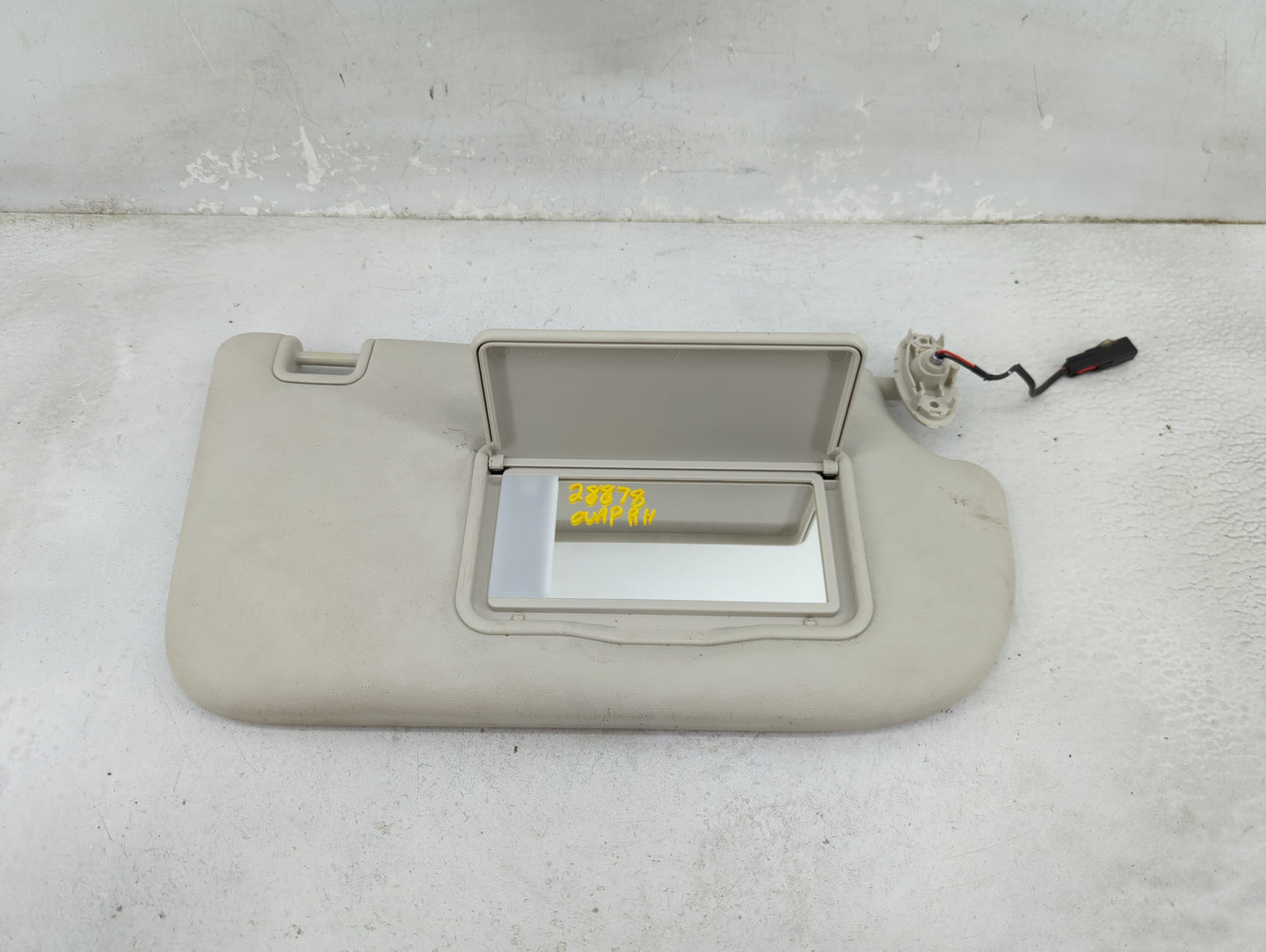 2013-2019 Ford Escape Sun Visor Shade Replacement Passenger Right Mirror Fits Fits 2013 2014 2015 2016 2017 2018 2019 OEM Us