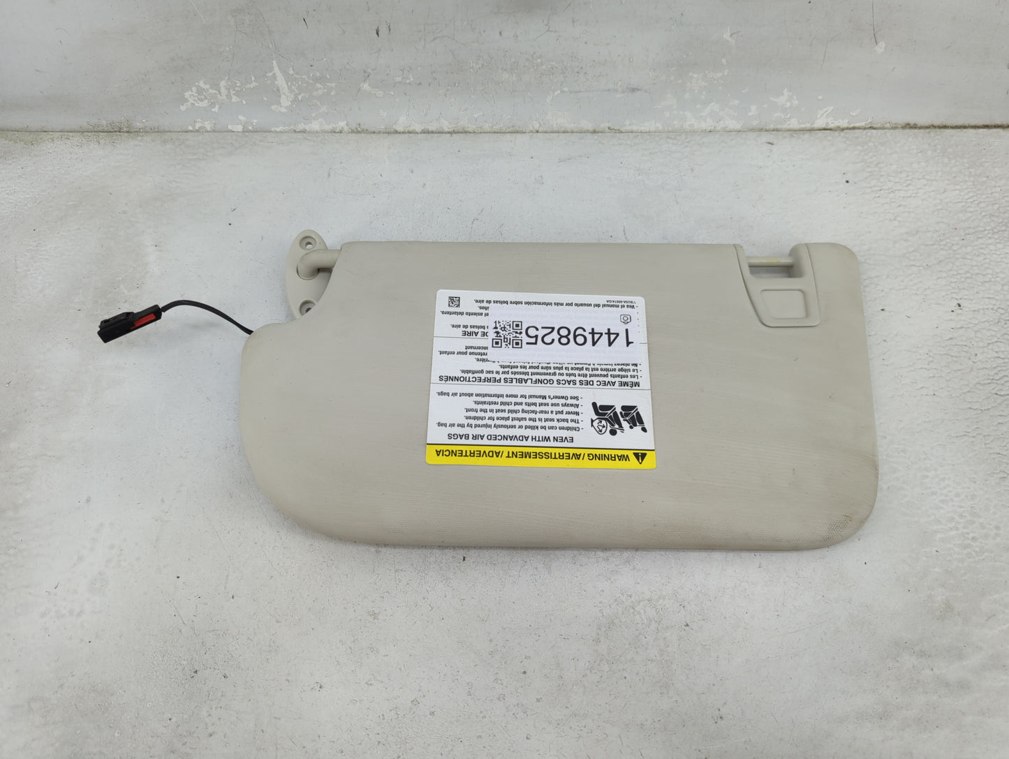 2013-2019 Ford Escape Sun Visor Shade Replacement Passenger Right Mirror Fits Fits 2013 2014 2015 2016 2017 2018 2019 OEM Us