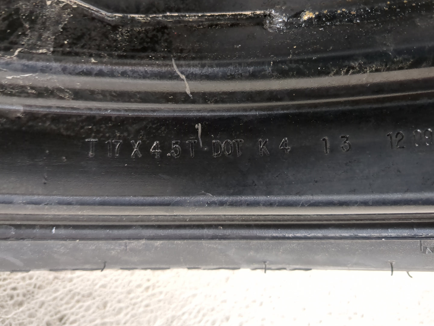 2013-2019 Ford Escape Spare Donut Tire Wheel Rim Oem 1455265 - Oemusedautoparts1.com