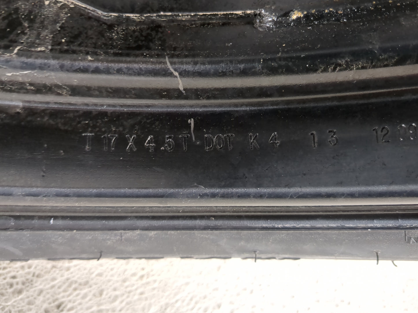 2013-2019 Ford Escape Spare Donut Tire Wheel Rim Oem 1455265 - Oemusedautoparts1.com