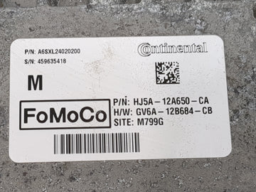 2017-2019 Ford Escape PCM Engine Control Computer ECU ECM PCU OEM P/N:GV6A-12B684-CB HJ5A-12A650-CA Fits OEM Used Auto Parts