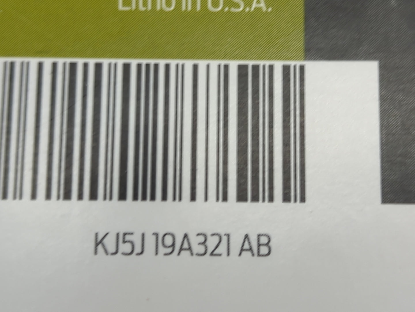 2019 Ford Escape Owners Manual Book Guide P/N:KJ5J19A321AB OEM Used Auto Parts - Oemusedautoparts1.com