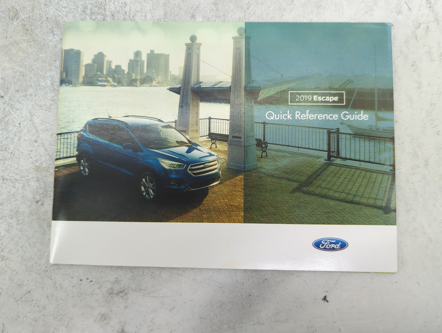 2019 Ford Escape Owners Manual Book Guide P/N:KJ5J19A321AB OEM Used Auto Parts - Oemusedautoparts1.com