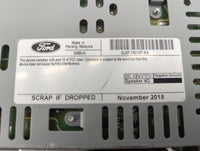 2015-2019 Ford Escape Radio AM FM Cd Player Receiver Replacement P/N:GJ5T-19C107-KA CJ5T-19C107-GB Fits OEM Used Auto Parts 