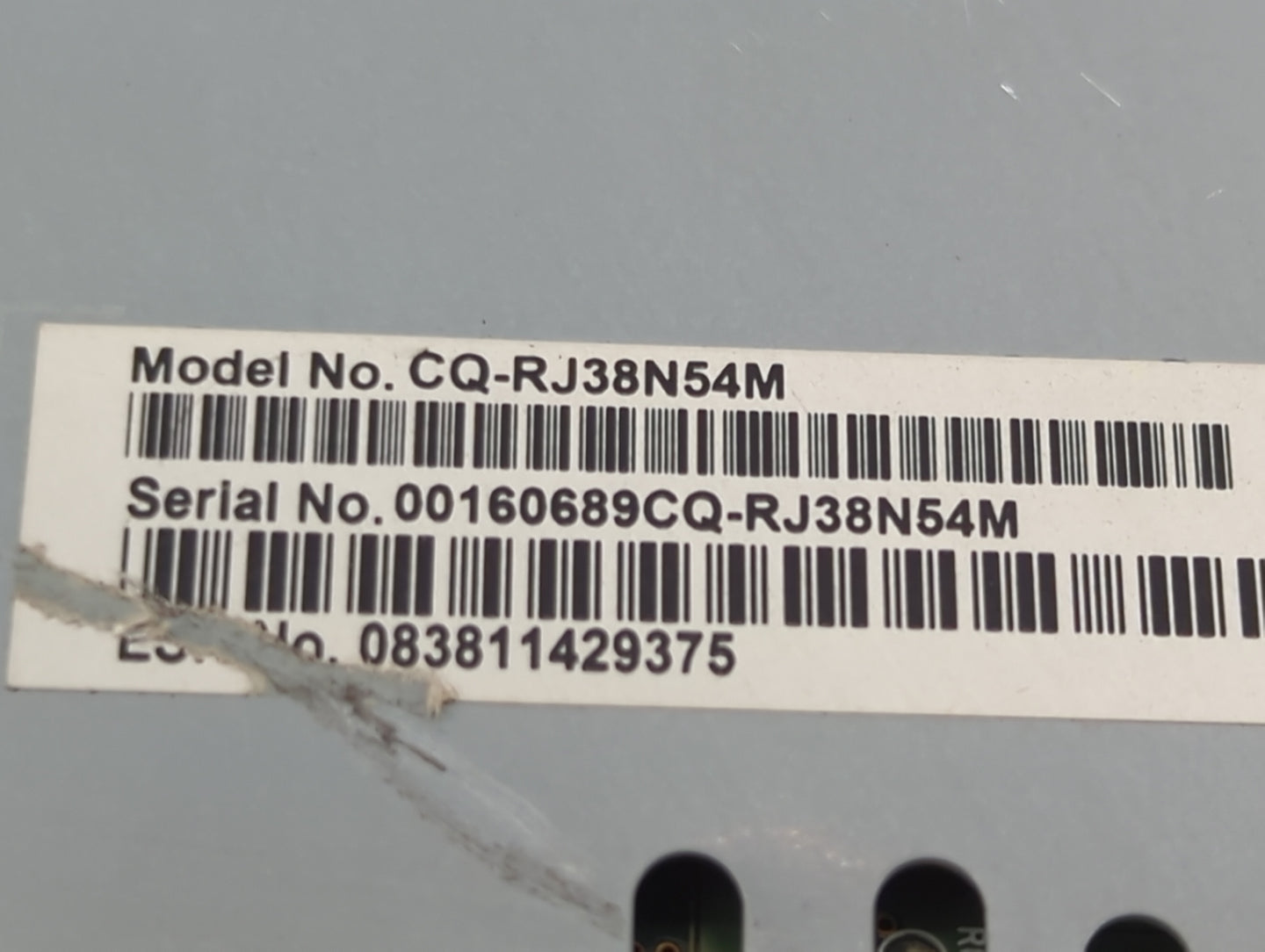 2017-2019 Ford Escape Radio AM FM Cd Player Receiver Replacement P/N:CQ-RJ38N54M GJ5T-19C107-KA Fits Fits 2017 2018 2019 OEM